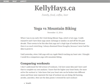Tablet Screenshot of kellyhays.ca